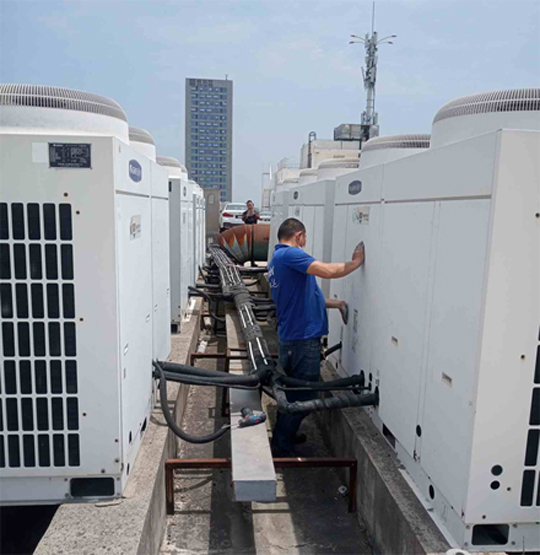 延边中央空调制热和不制冷系统维修方法